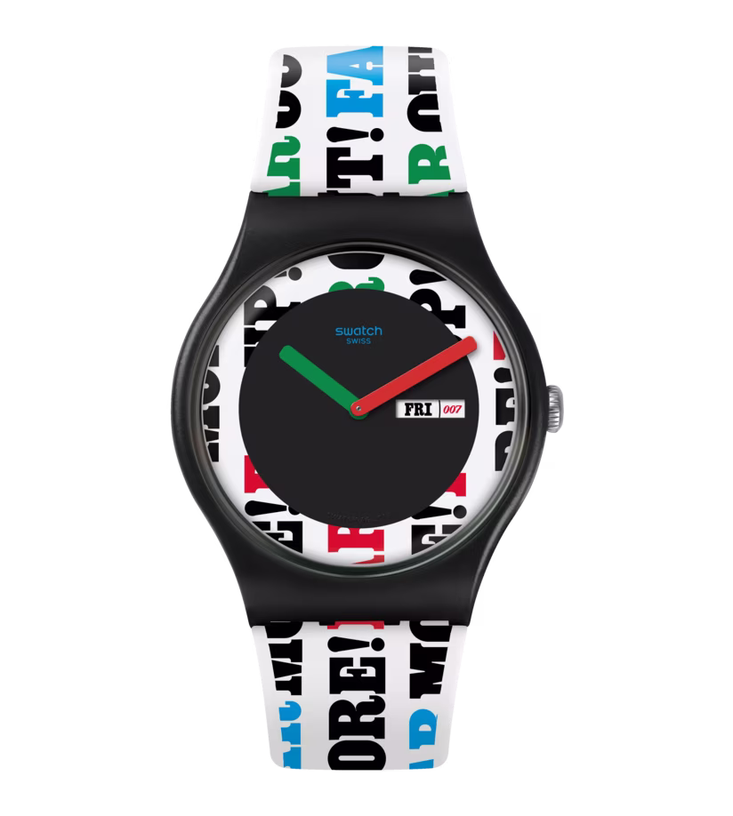 Swatch On Her Majesty’s Secret Service 1969 41mm