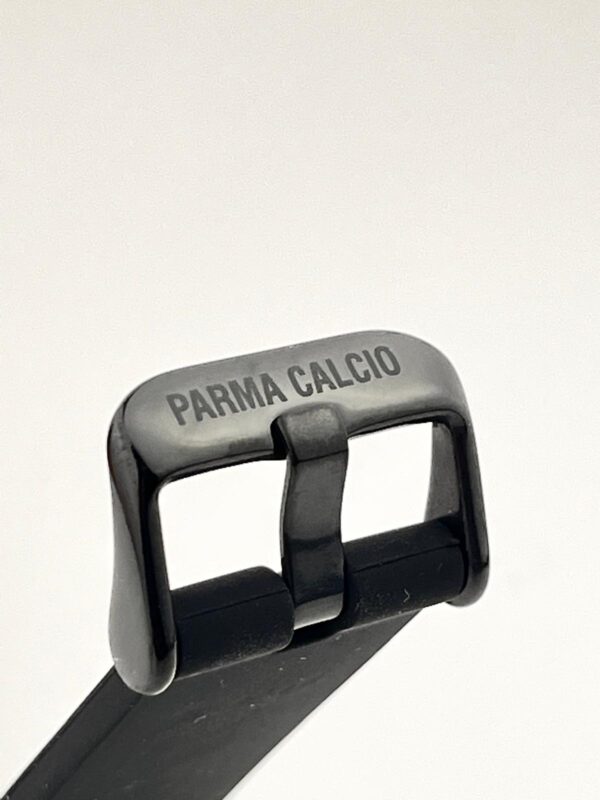 Parma Calcio Orologio cassa brunita cinturino caucciù - immagine 5